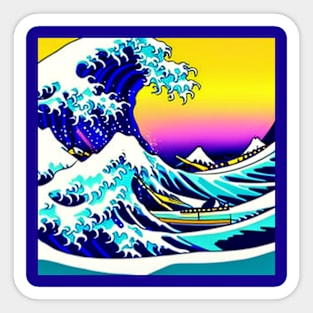 Magic wave Sticker